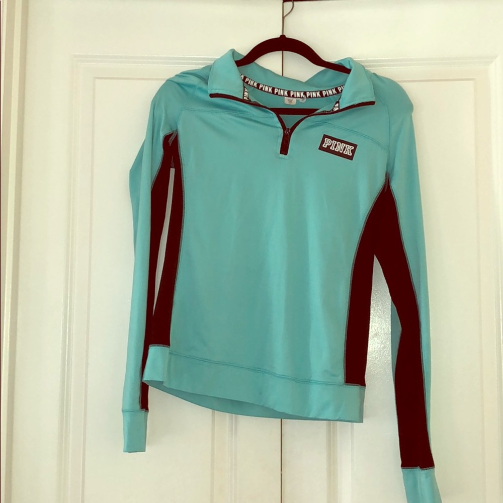 PINK VS Teal Long Sleeve